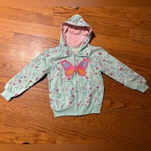 Little Hands Butterfly Hoodie - 4T